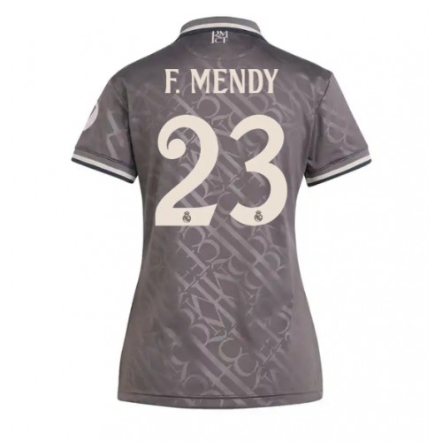 Fotballdrakt Dame Real Madrid Ferland Mendy #23 Tredjedrakt 2024-25 Kortermet